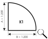 Kaminbodenplatte aus Braunglas