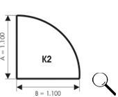 Kaminbodenplatte aus Braunglas