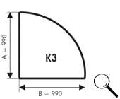 Kaminbodenplatte aus Edelstahl